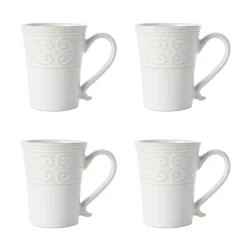 Dinnerware Service For 4|Pfaltzgraff® Abby White 16 Piece Dinnerware Set, Service for 4