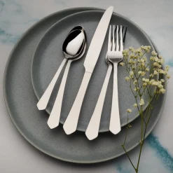 Sets|Gourmet Basics® Almond 20 Piece Flatware Set, Service for 4
