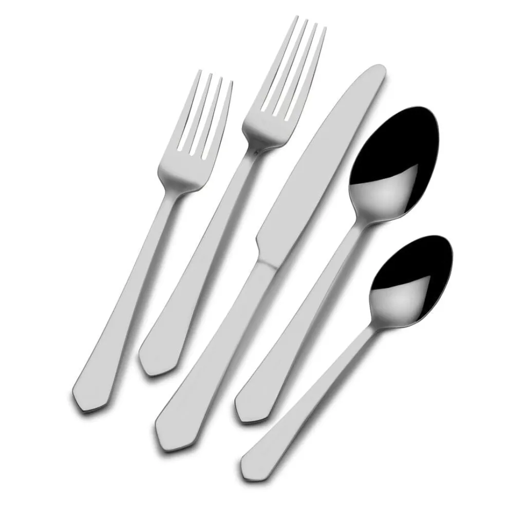 Sets|Gourmet Basics® Almond 20 Piece Flatware Set, Service for 4