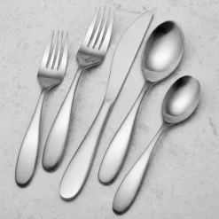 Sets|Towle® Living Alpine Forged 42 Piece Flatware Set, Service for 8