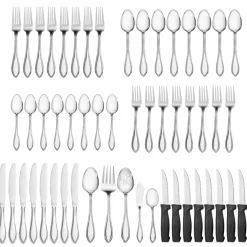Sets|Pfaltzgraff® American Bead 53 Piece Flatware Set, Service for 8