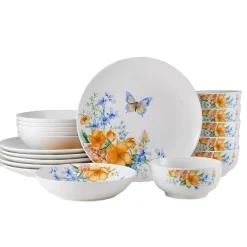 Dinnerware Service For 6|Studio Nova Anna 18 Piece Dinnerware Set, Service for 6