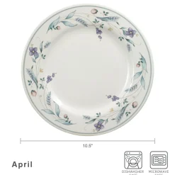 Dinner Plates|Pfaltzgraff® April Set of 4 Dinner Plates