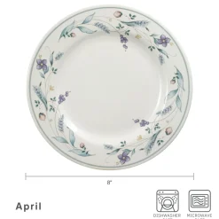 Salad Plates|Pfaltzgraff® April Set of 4 Salad Plates
