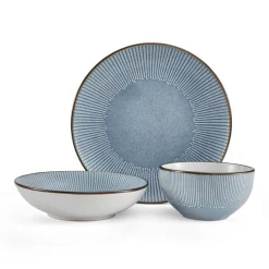 Dinnerware Service For 4|Pfaltzgraff® Arlie Blue 12 Piece Pasta Dinnerware Set, Service for 4