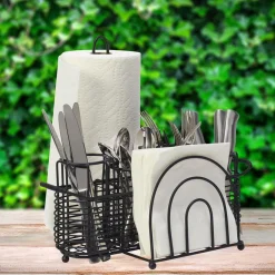 Buffet Caddies|Fruit And Storage Baskets|Gourmet Basics® Art Deco Hostess Buffet Storage Caddy