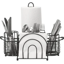 Buffet Caddies|Fruit And Storage Baskets|Gourmet Basics® Art Deco Hostess Buffet Storage Caddy