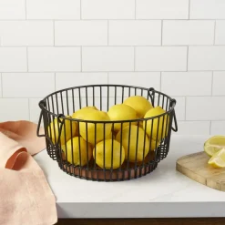 Fruit And Storage Baskets|Decor|Gourmet Basics® Ashford Centerpiece Fruit Storage Basket