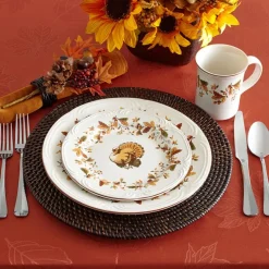 Dinnerware Service For 4|Dinnerware Service For 8|Pfaltzgraff® Autumn Berry™ 16 Piece Dinnerware Set, Service for 4