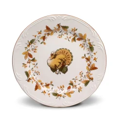 Salad Plates|Pfaltzgraff® Autumn Berry™ Set of 4 Turkey Salad Plates