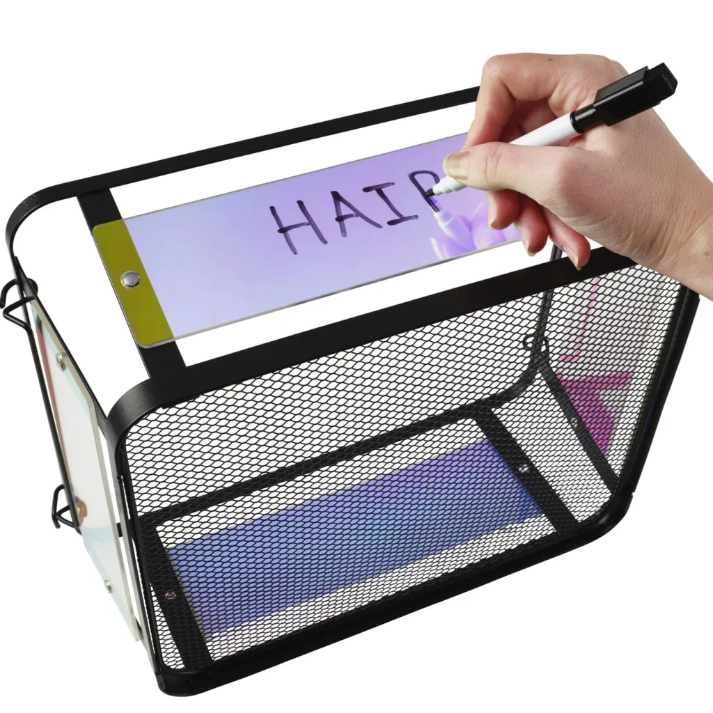 Fruit And Storage Baskets|Gourmet Basics® Ava Iridescent Stackable Storage Basket