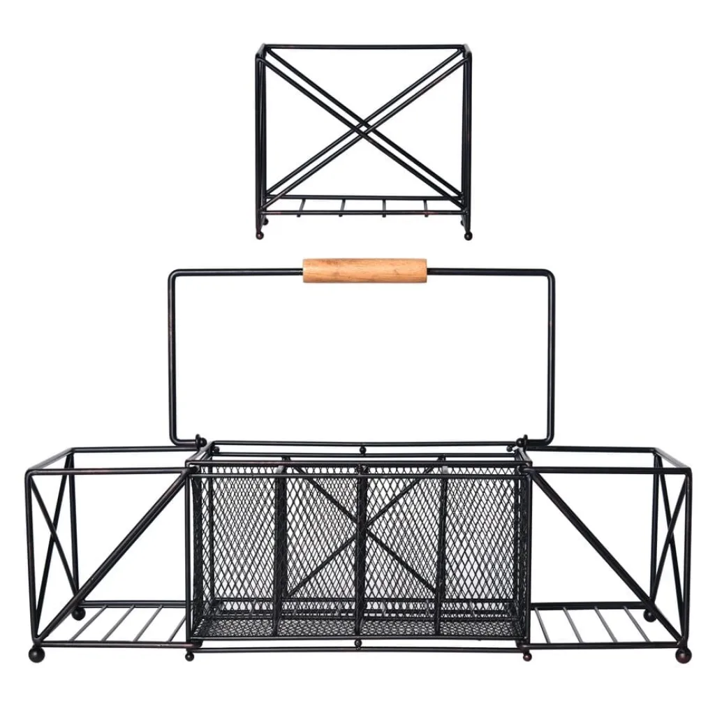 Buffet Caddies|Fruit And Storage Baskets|Gourmet Basics® Baler Picnic Buffet Caddy