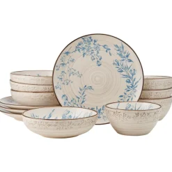 Dinnerware Service For 4|Pfaltzgraff® Bella 12 Piece Dinnerware Set, Service for 4