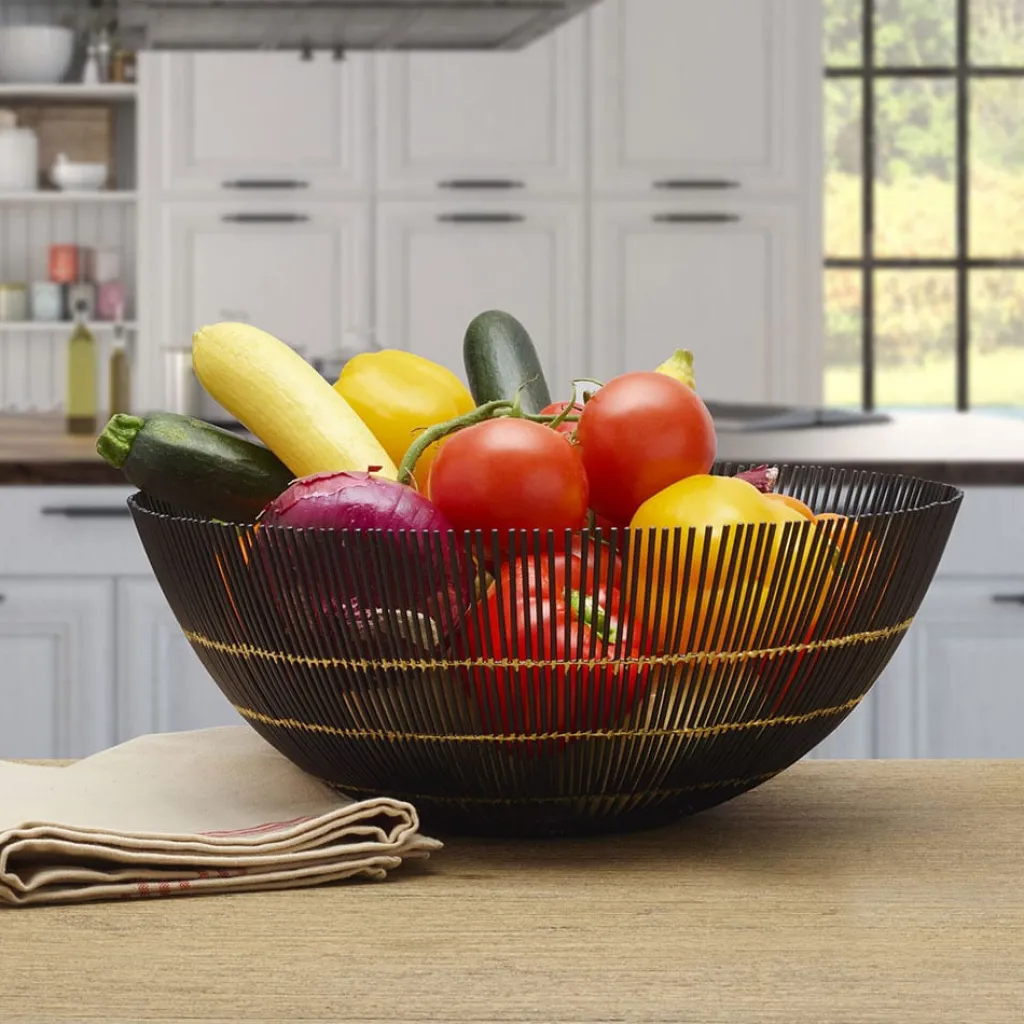 Fruit And Storage Baskets|Decor|Gourmet Basics® Benson Centerpiece Basket