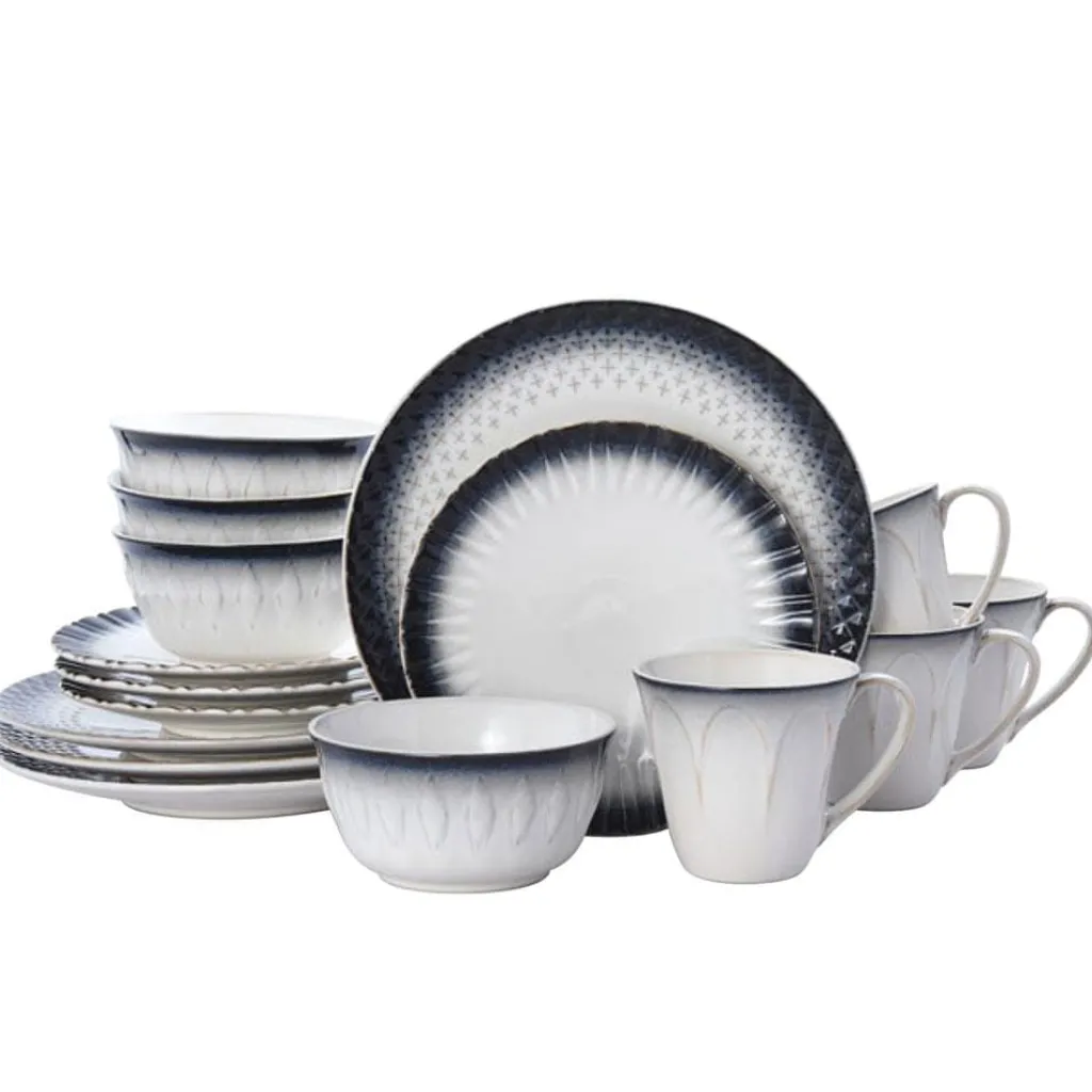 Dinnerware Service For 4|Pfaltzgraff® Blake 16 Piece Dinnerware Set, Service for 4