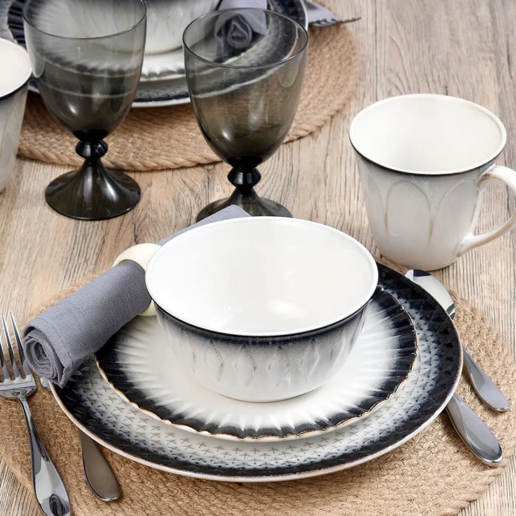 Dinnerware Service For 4|Pfaltzgraff® Blake 16 Piece Dinnerware Set, Service for 4