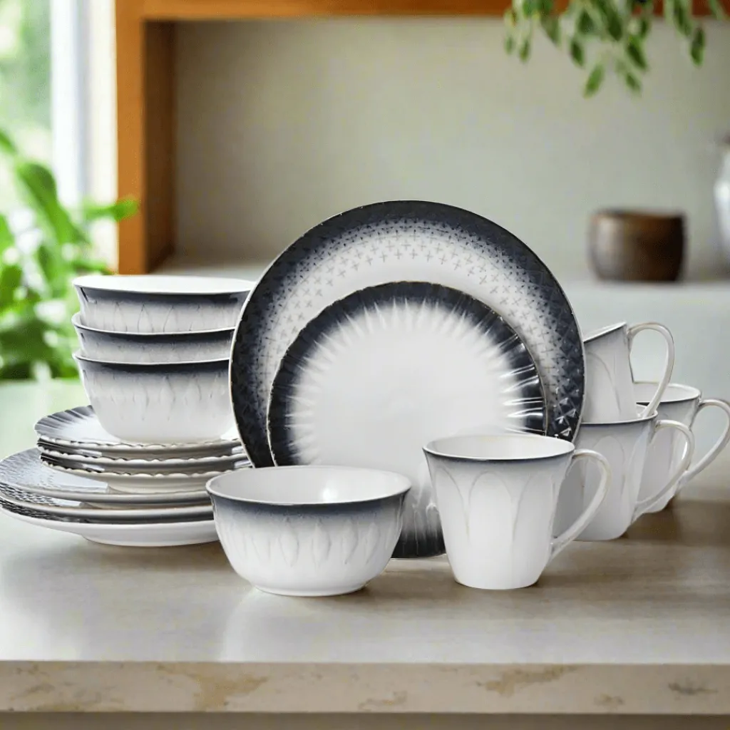 Dinnerware Service For 4|Pfaltzgraff® Blake 16 Piece Dinnerware Set, Service for 4