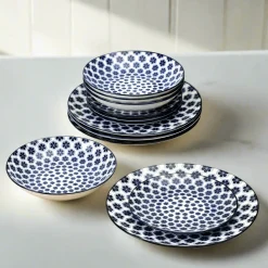 Dinnerware Service For 4|Pfaltzgraff® Blooming Delight 12 Piece Dinnerware Set, Service for 4
