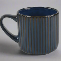 Coffee Mugs|Pfaltzgraff® Blue Ribbed Mug