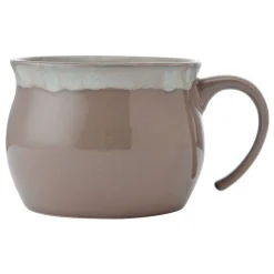 Soup Cereal Bowls|Coffee Mugs|Pfaltzgraff® Brown Banded Jumbo Soup Mug