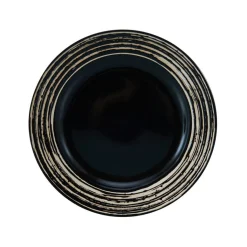 Dinnerware Service For 4|Pfaltzgraff® Bryson Black 16 Piece Dinnerware Set, Service for 4