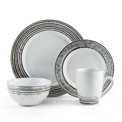 Dinnerware Service For 4|Pfaltzgraff® Bryson White 16 Piece Dinnerware Set, Service for 4