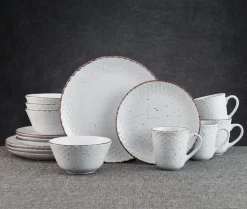 Dinnerware Service For 4|Pfaltzgraff® Bumble Bee White 16 Piece Dinnerware Set, Service for 4