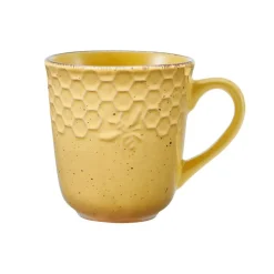 Dinnerware Service For 4|Pfaltzgraff® Bumble Bee Yellow 16 Piece Dinnerware Set, Service for 4