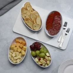 Serve Bowls|Fruit Bowls|Pfaltzgraff® Burrito Set of 4 Small Oval Bowls