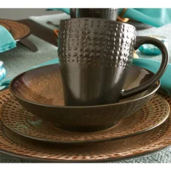 Dinnerware Service For 4|Pfaltzgraff® Cambria 16 Piece Dinnerware Set, Service for 4