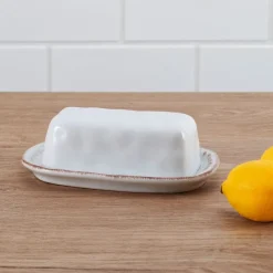 Butter Dishes|Pfaltzgraff® Canyon Bead Covered Butter Dish