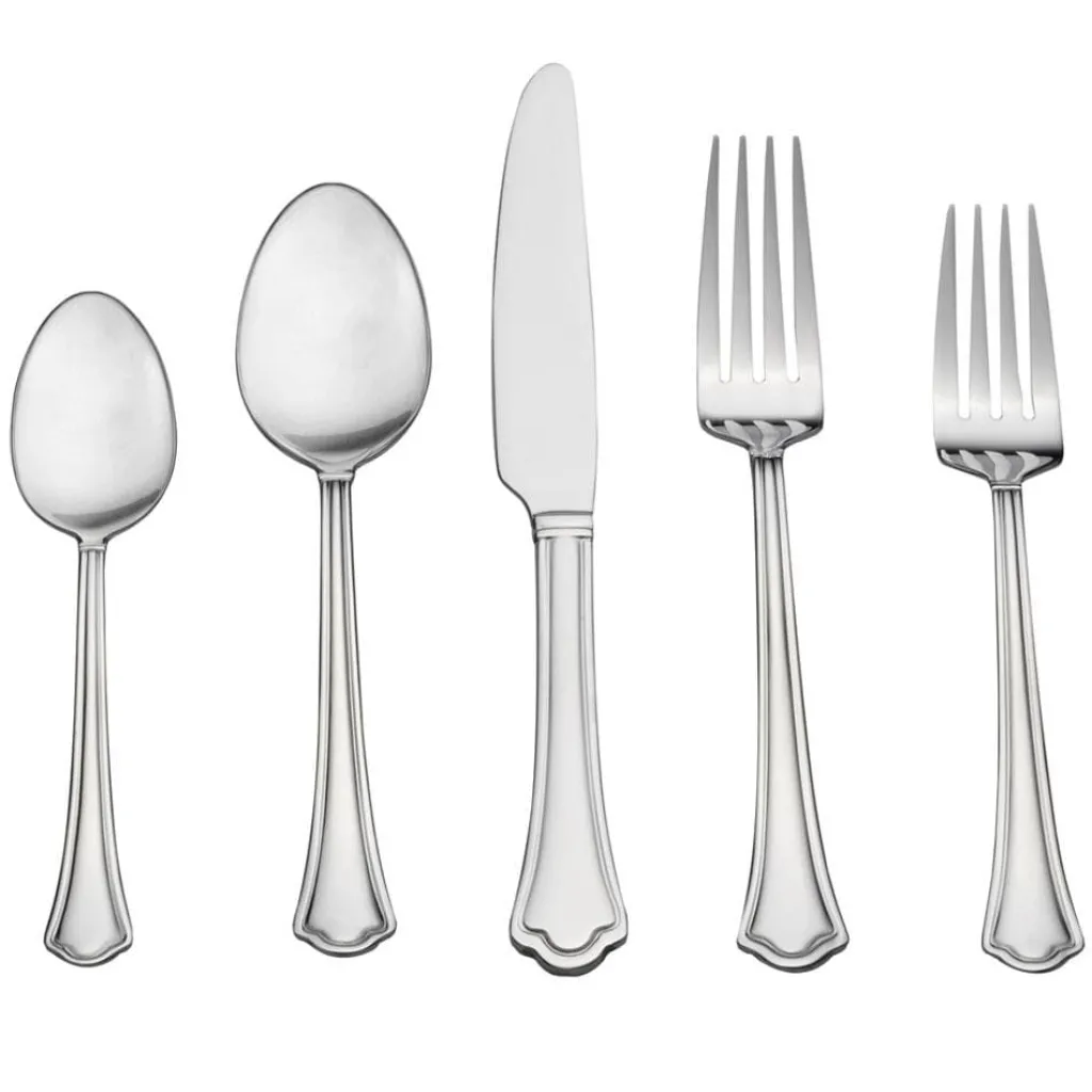 Sets|Pfaltzgraff® Capri Frost 53 Piece Flatware Set, Service for 8