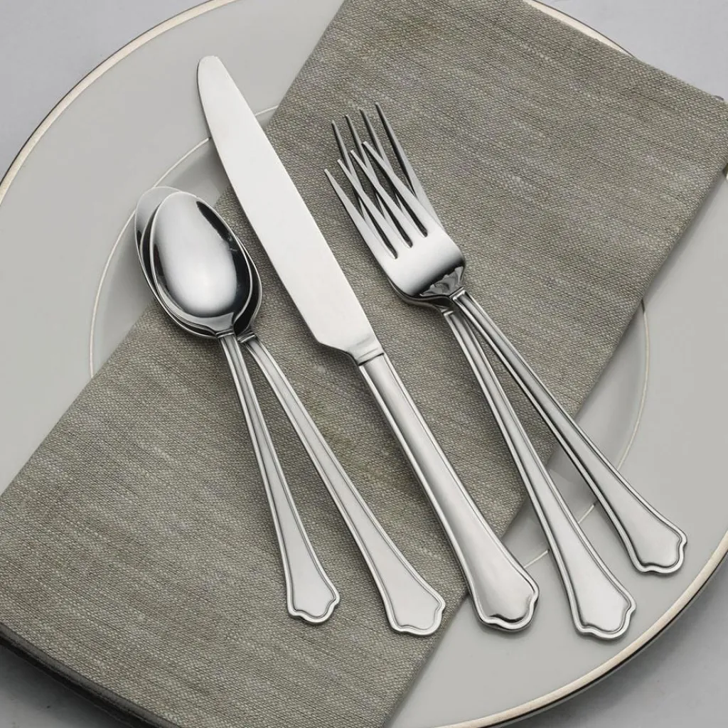 Sets|Pfaltzgraff® Capri Frost 53 Piece Flatware Set, Service for 8
