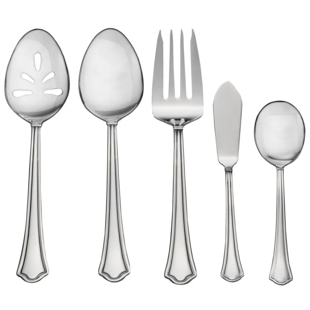 Sets|Pfaltzgraff® Capri Frost 53 Piece Flatware Set, Service for 8