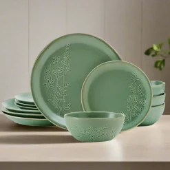 Dinnerware Service For 4|Pfaltzgraff® Carrie 12 Piece Dinnerware Set, Service for 4