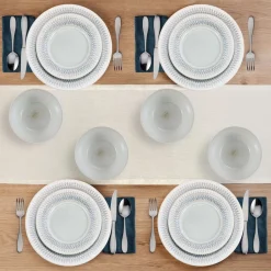 Dinnerware Service For 4|Pfaltzgraff® Casey 12 Piece Dinnerware Set, Service for 4