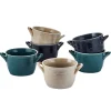 Soup Cereal Bowls|Pfaltzgraff® Cauldron Double Handle Set of 6 Soup Bowls