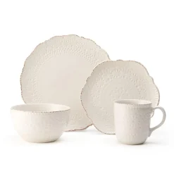 Dinnerware Service For 4|Pfaltzgraff® Chateau Cream 16 Piece Dinnerware Set, Service for 4