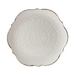 Dinnerware Service For 4|Pfaltzgraff® Chateau Cream 12 Piece Outdoor Melamine Dinnerware Set, Service for 4