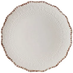 Dinnerware Service For 4|Pfaltzgraff® Chateau Cream 12 Piece Outdoor Melamine Dinnerware Set, Service for 4