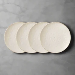Appetizer Plates|Pfaltzgraff® Chateau Cream Set of 4 Appetizer Plates