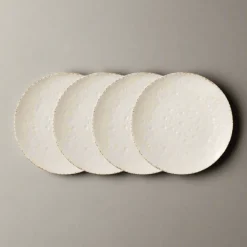 Appetizer Plates|Pfaltzgraff® Chateau Cream Set of 4 Appetizer Plates
