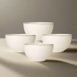 Fruit Bowls|Pfaltzgraff® Chateau Cream Set of 4 Fruit Bowls
