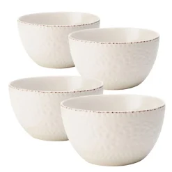 Soup Cereal Bowls|Pfaltzgraff® Chateau Cream Set of 4 Soup Cereal Bowls