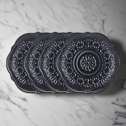 Salad Plates|Pfaltzgraff® Chateau Midnight Set of 4 Salad Plates