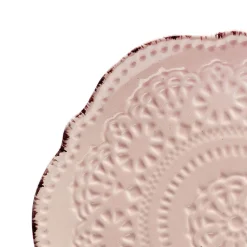 Dinnerware Service For 4|Pfaltzgraff® Chateau Pink 12 Piece Dinnerware Set, Service for 4