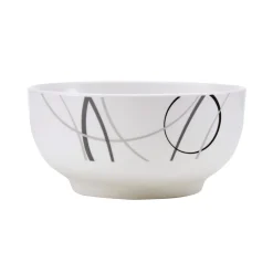 Dinnerware Service For 6|Studio Nova Circles 18 Piece Dinnerware Set, Service for 6