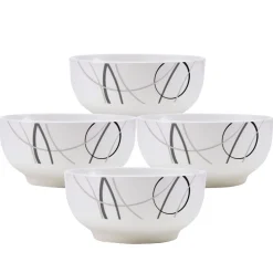 Soup Cereal Bowls|Studio Nova Circles Set of 4 All Purpose Bowls