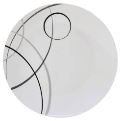Dinner Plates|Studio Nova Circles Set of 4 Dinner Plates