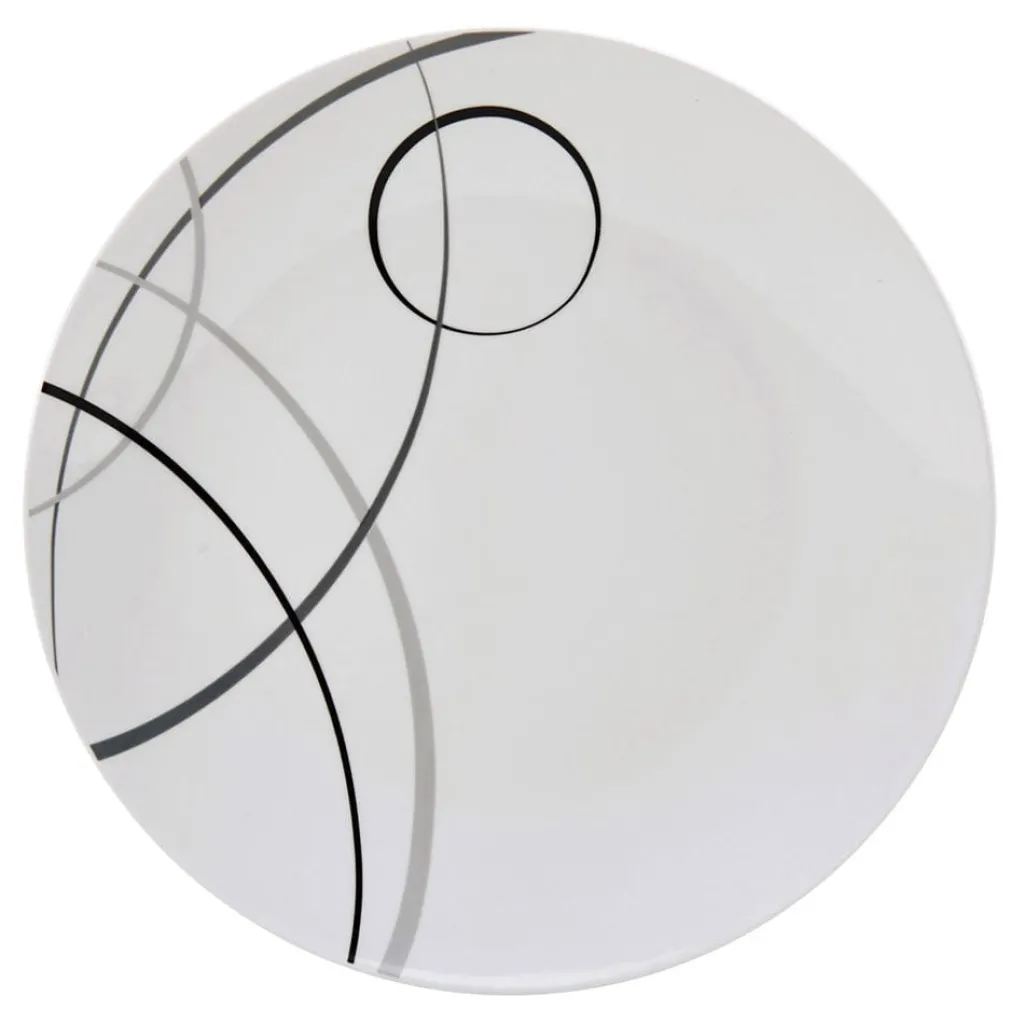 Dinner Plates|Studio Nova Circles Set of 4 Dinner Plates